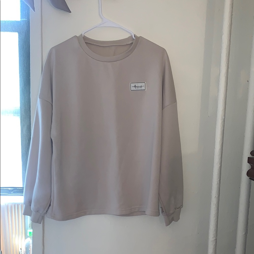 Men's Beige Sweater